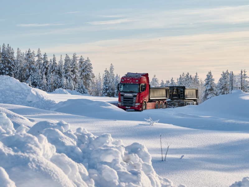 Chauffage cabine Scania : confort conducteur et visibilité en hiver | MNTRUCK